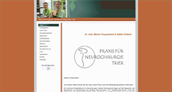 Desktop Screenshot of neurochirurgie-trier.de